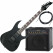 Ibanez GRG121DX-BKF Guitare Électrique Black Flat Set AK30A