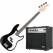 Rocktile Puncher E-Bass Black Amp Set