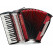 Alpenklang Pro Accordeon IV 96 CM Shadow Red