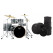 Set Batteria Mapex Venus Stage Steel Blue Metallic con Custodie