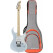 Yamaha Pacifica 112VM RL IB E-Guitarra Eléctrica Ice Blue Set con Funda