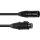 Eurolite DMX Cable EC-1 IP65 3-pin 10m Black