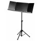 Classic Cantabile Orchesterpult Pro, aufklappbar, Schwarz  - Retoure (Zustand: sehr gut)
