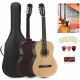 Classic Cantabile Acoustic Series AS-851 1/2 Konzertgitarre Starterset  - Retoure (Zustand: sehr gut)
