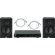 ELAC Debut B6.3 BK / QED / BC Acoustique EX-214 HiFi Stereo Set