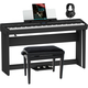 Roland FP-90X BK Stagepiano Nero Home Set