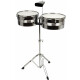 XDrum Timbales Set inkl. Cowbell  - Retoure (Zustand: sehr gut)
