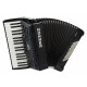 Hohner Bravo III 72 SilentKey Noir