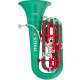 Classic Cantabile KT-30IT MardiBrass Kunststoff Italien-Tuba  - Retoure (Zustand: gut)