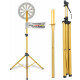 Pronomic DA-45S GD Dartboard Standaard Goud