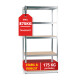 Stagecaptain Heavyrack Scaffale con Ripiani in Legno, max. 875 kg