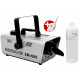 Set Completo Showlite SM-600 Macchina della Neve 600W incl. Telecomando + 1 L Liquido Neve