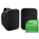 Paar Pronomic OLS-5 BK Outdoor-Lautsprecher schwarz 2x 80 Watt  - Retoure (Zustand: sehr gut)