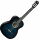 Classic Cantabile Acoustic Series AS-851-BUB 4/4 Klassikgitarre Blueburst  - Retoure (Zustand: gut)