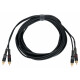 Pronomic Stage RCA-6 Audiokabel Cinch 6 m zwart