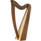 Classic Cantabile H-19 WN Keltische Harfe 19 Saiten  - Retoure (Zustand: gut)