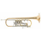 Classic Cantabile TR-43G Bb Concerttrompet Goudmessing