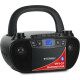 McGrey CDB-1016U BK Boombox mit Kassette, Bluetooth und USB  - Retoure (Zustand: gut)