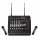 Pronomic Powermake 600 Powermischer mit Funkmikrofonen  - Retoure (Zustand: gut)