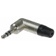 Neutrik NTP3RC Right-Angle 3.5 mm Stereo Jack Plug