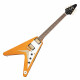 Epiphone 1958 Korina Flying V (White Pickguard) Aged Natural  - Retoure (Zustand: gut)
