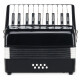 Classic Cantabile Secondo Fisarmonica per Bambini 8 Bass nera