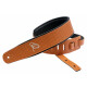 Ortega OSCU-6 Gitarrengurt Echtleder Orange Braid  - 1A Showroom Modell (Zustand: wie neu, in OVP)