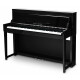 Classic Cantabile UP-1Plus SH Piano Vertical E-Piano Negro Brillo Alto