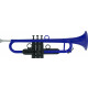 Classic Cantabile PTP-10BL MardiBrass Kunststoff Bb-Trompete Blau  - Retoure (Zustand: sehr gut)
