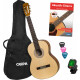 Cascha Student Series 4/4 Konzertgitarre Bundle