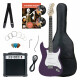 Rocktile Banger's Pack E-Gitarren Set, 8-teilig Purple  - Retoure (Verpackungsschaden)