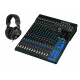 Yamaha MG16XU Mixer Set incl. Koptelefoon