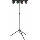 Eurolite LED TMH Bar B240 Moving-Head Beam Set Con Stativo