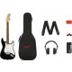 Squier Affinity Series Stratocaster Mustang Micro Pack Black  - Retoure (Zustand: gut)