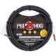 Pig Hog Hex Series Silent Cavo 3m Angolato Grey