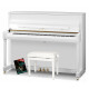 Set Pianoforte Kawai K-200 WH/P Bianco Lucido