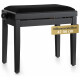 Classic Cantabile Pianobank Schwarz Matt  - Retoure (Zustand: gut)