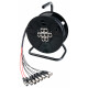 Pronomic Stage Multicore 6/2 XLR 15 m  - Retoure (Zustand: sehr gut)