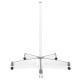 Showlite RS-100W Rollenstativ für Lupenleuchte weiß  - Retoure (Zustand: sehr gut)