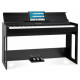 Classic Cantabile DP-S1 SM E-Piano Schwarz matt  - Retoure (Zustand: sehr gut)