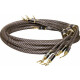 Dynavox Black Line High-End Coppia Di Cavi Per Diffusori 5m