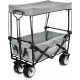 Stagecaptain Bollycart-907D GY Bollerwagen mit Dach