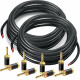 Cavo per Altoparlanti Pronomic con Connettori Banana Cavi Cavi 10m Set da 2