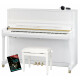 Kawai ATX4 Anytime K-300 WH/P Pianoforte Bianco Lucido Set