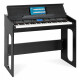 FunKey DP-61 III Keyboard mit 61 Tasten im Digitalpiano-Design Schwarz  - Retoure (Verpackungsschaden)