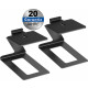 my wall HS 33-3L Supporti Da Tavolo Per Altoparlanti, Coppia