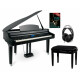 Classic Cantabile GP-A 810 Piano Digital Negro Brillo Set