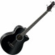 Classic Cantabile AB4-20CE-BK Akustik Bass Black  - Retoure (Zustand: gut)