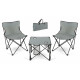 Stagecaptain CS-4547 GY Campingtisch-Set Grau  - Retoure (Zustand: sehr gut)