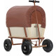 Stagecaptain BW-1812D BN Bollycart Houten Bolderkar bruin